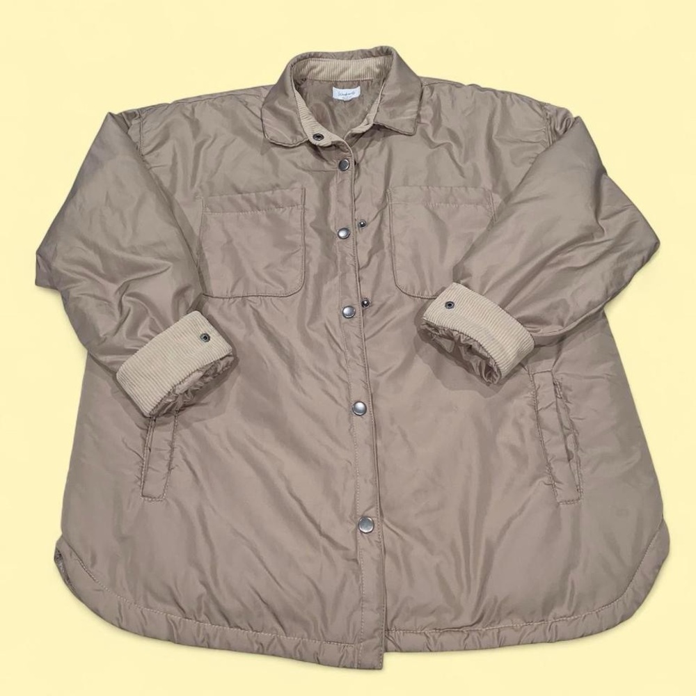 Women's tan oversized Jacket